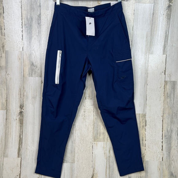 NWT Nike Sportswear Utility Pants Small Blue Streetwear Sporty Casual Core